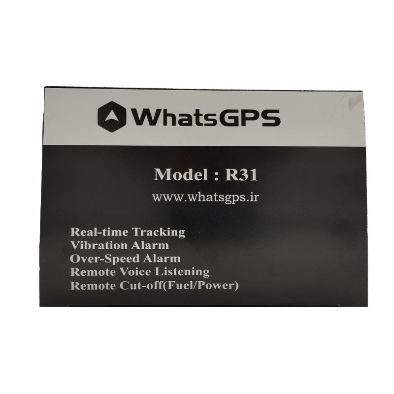 ردیاب خودرو Whats GPS مدل R31 در کارسون