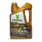 روغن موتور ورنال SN 10W-40 صادراتی 5 لیتری تمام سنتیک درجه 1 + (اجرت تعویض روغن حضوری ویژه شهرکرج)