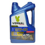 روغن موتور ورنال SL 10W-40 صادراتی 5 لیتری نیمه سنتیک درجه 1 + (اجرت تعویض روغن حضوری ویژه شهرکرج)