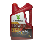 روغن موتور ورنال SM 20W-50 صادراتی 5 نیمه سنتیک درجه 1 + (اجرت تعویض روغن حضوری ویژه شهرکرج)