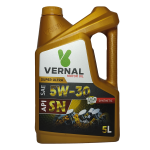 روغن موتور ورنال SN 5W-30 صادراتی 5 لیتری تمام سنتیک درجه 1 + (اجرت تعویض روغن حضوری ویژه شهرکرج)