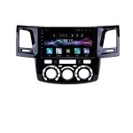 مانیتور اندروید تویوتا هایلوکس 2012 نویکس سری  T300 QLED اپل کارپلی