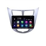 مانیتور اندروید هیوندا اکسنت 2017-2012 نویکس سری  T300 QLED اپل کارپلی