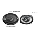 اسپیکر خودرو JVC مدل CS-DR693 | تجربه صدایی شفاف و قدرتمند