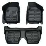 کفپوش پنج بعدی خودرو چرم کره ای مناسب برای کوییک