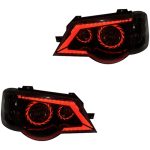 چراغ جلو اسپرت پراید 132 مدل TURBO قرمز داخل مشکی بدون موتور دو عددی