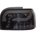 چراغ عقب اسپرت پراید 131 مدل نئون طرح کروت (چپ و راست) تمام دودی