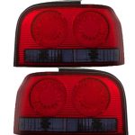 چراغ عقب اسپرت پراید 131 طرح سانتافه (چپ و راست) قرمز دودی