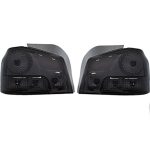 چراغ عقب پراید 132 طرح اسپرت لامپی (چپ و راست) تمام دودی