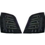 چراغ عقب اسپرت پراید 111 طرح s500 (چپ و راست) تمام دودی