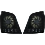 چراغ عقب اسپرت پراید 111 طرح فراری (چپ و راست) تمام دودی