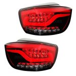 چراغ عقب اسپرت تیبا 2 طرح کادنزا (چپ و راست) قرمزدودی