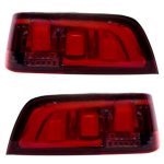 چراغ عقب اسپرت پژو پارس طرح 2008 (چپ و راست) تمام قرمز