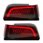 چراغ عقب اسپرت پژو 405 طرح فونیکس (چپ و راست) قرمز دودی