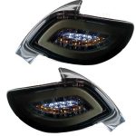 چراغ عقب اسپرت پژو 206 طرح CLS (چپ و راست) تمام دودی