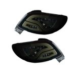 چراغ عقب اسپرت پژو 206 طرح yf (چپ و راست) تمام دودی