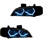 چراغ جلو اسپرت پژو پارس مدل 3D-I8 آبی یخی داخل مشکی بدون موتور دو عددی
