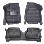 کفپوش پنج بعدی خودرو چرم کره ای مناسب برای کوییک