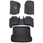 کفپوش پنج بعدی چرم کره ای با کفی صندوق مناسب برای تویوتا لوین