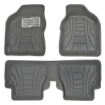 کفپوش سه بعدی خودرو پشت نمدی رنگ طوسی مناسب برای تیبا 2