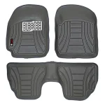 کفپوش سه بعدی خودرو مدل دور دوخت کد MHDO01 مناسب برای پراید صبا