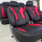 روکش صندلی طرح VIP تیبا 2 و کوییک چرمی آذین روکش - Image 6