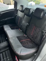 روکش صندلی طرح تارا V2 چرم و مخمل آذین روکش - Image 2