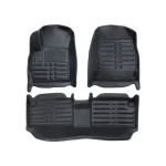 کفپوش فونیکس پنج بعدی مشکی چرم کره ای درجه یک