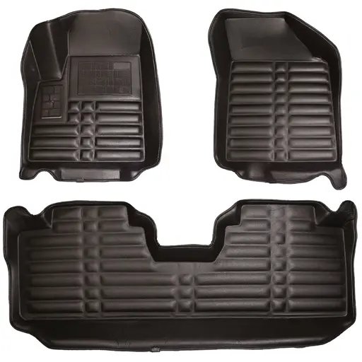 1759819914645-67445 کفپوش لاماری پنج بعدی مشکی چرم کره ای درجه یک - Image 1