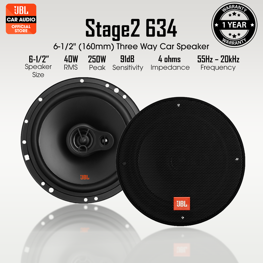 cover باند JBL Stage2 634 | باند گرد جیبیال با صدای شفاف و بیس قدرتمند - Image 1