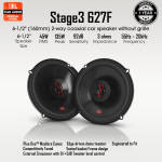 باند JBL Stage3 627F | باند گرد جی‌بی‌ال با صدای شفاف و بیس قدرتمند