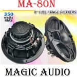 میدرنج سایز 8 اینچ برند مجیک آئودیو Magic Audio مدل MA-80N اورجینال