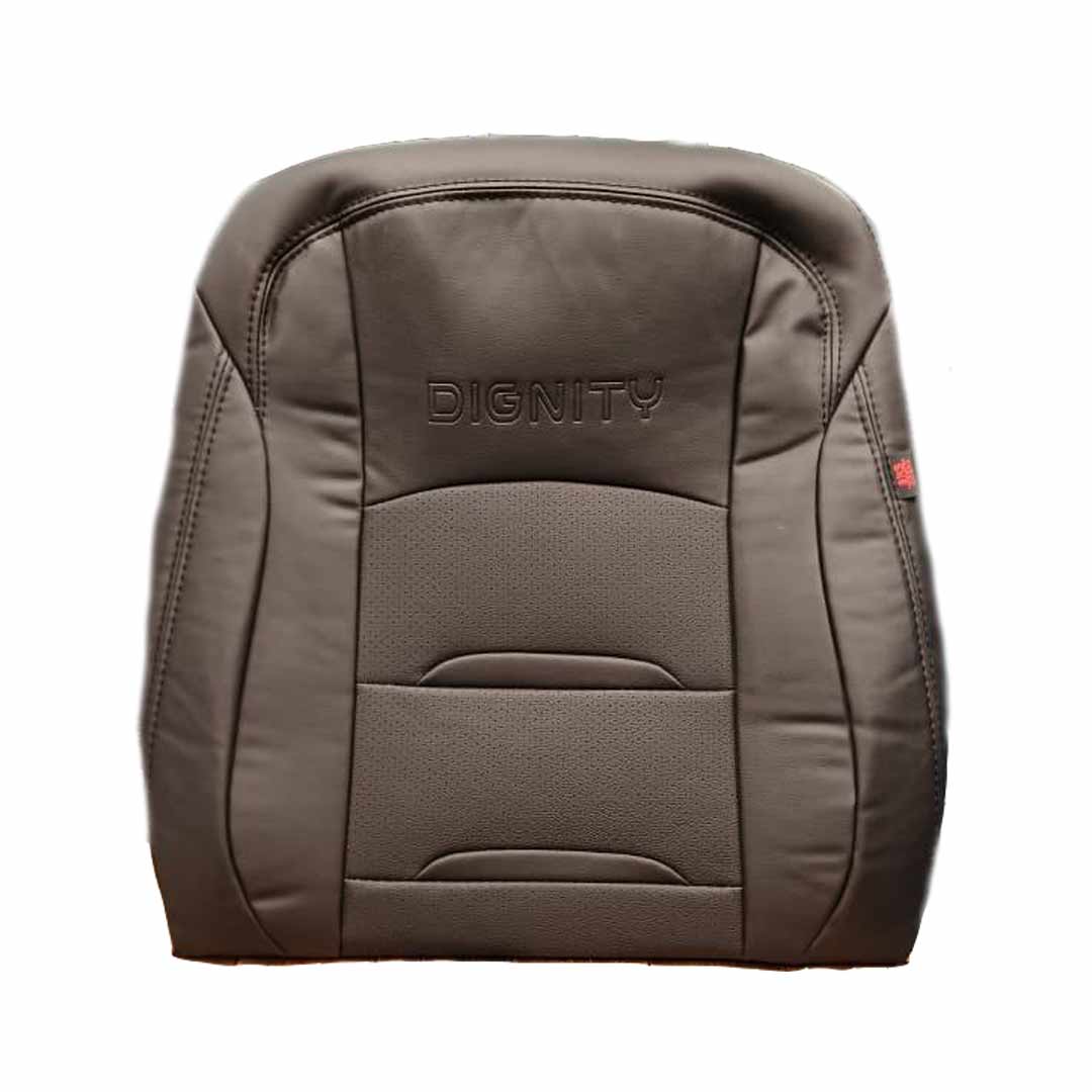 دیگ روکش صندلی دیگنیتی چرم کره ای درجه یک رنگ مشکی - Image 1