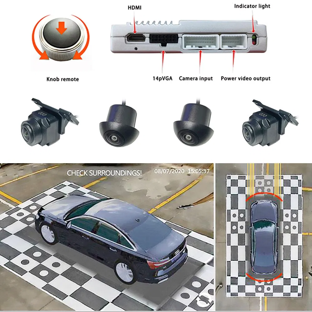 IMG_1381 دوربین 360 درجه خودرو موس دار درجه یک برند وکال - Image 1