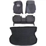 کفپوش سه بعدی خودرو چرم کره ای مناسب برای هایما S7 به همراه کفپوش صندوق