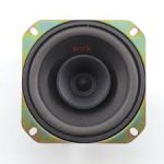 بلندگوی گرد فابریکی پراید 4 اینچ درب جلو یک جفت (2عددی) برند راک پاور مدل RK-100