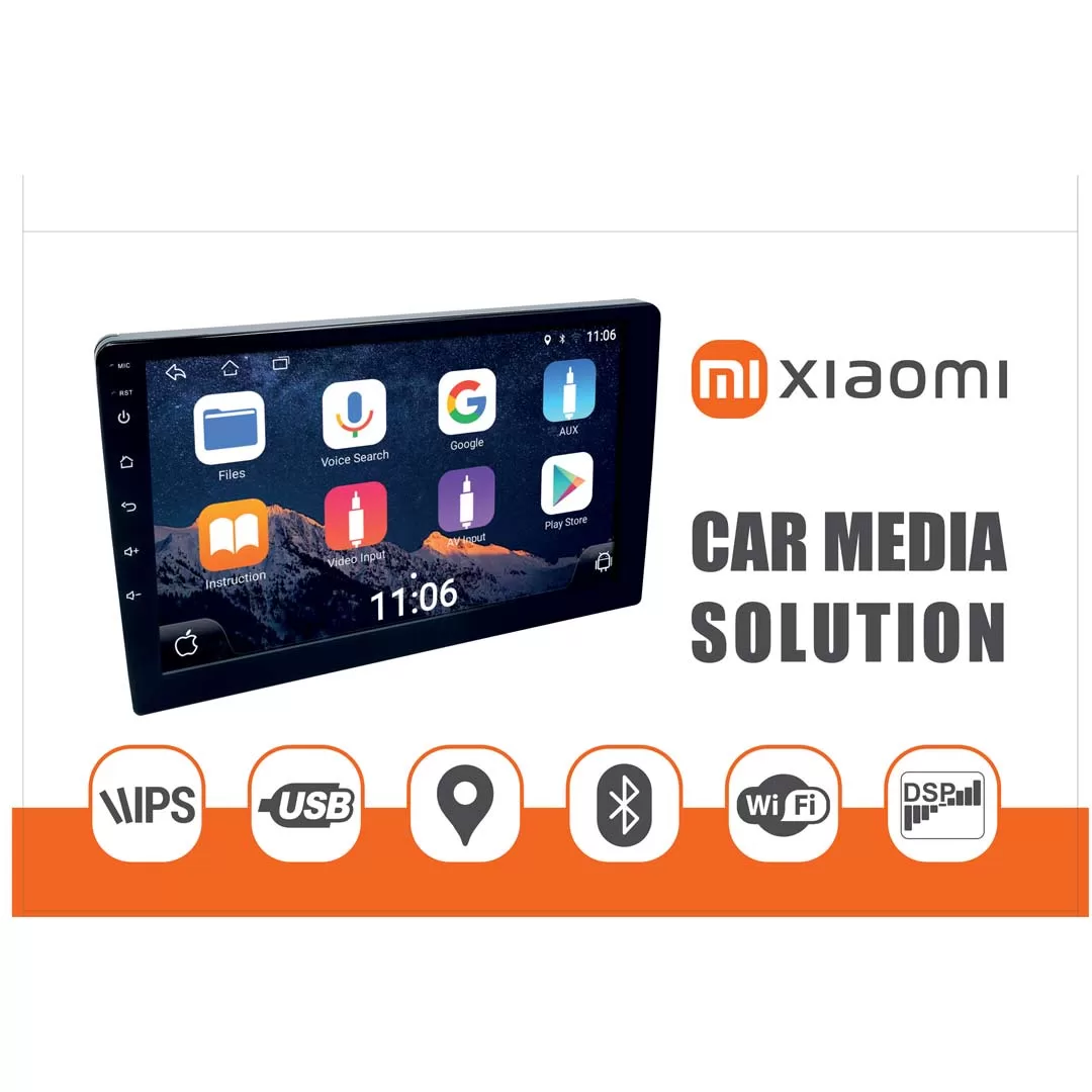 qqwe مانیتور اندروید خودرو شیائومی مدل mi 3 بدون قاب فابریک خودرو (فقط مانیتور) - Image 1