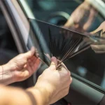 برچسب شیشه دودی نیمه رفلکس خودرو نیسان تیانا درجه یک + اجرت نصب ویژه تهران نصب در مغاره