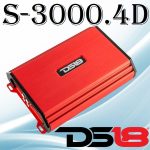 آمپلی فایر چهار کانال DS18 مدل DS18-3000/4D اورجینال