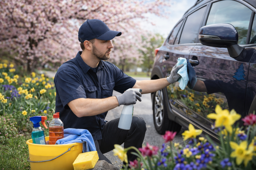 آماده‌سازی خودرو برای بهار