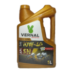 روغن موتور ورنال SN 10W-40 صادراتی 5 لیتری تمام سنتیک درجه 1 + (اجرت تعویض روغن حضوری ویژه شهرکرج)