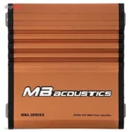 آمپلی‌ فایر خودرو ام‌ بی آکوستیکس مدل MBA-2800SS - Image 2