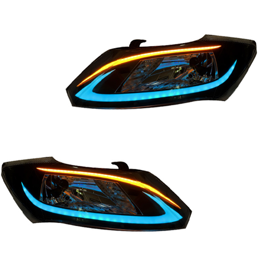 1755406588014-2.jpg چراغ جلو اسپرت کوییک مدل LEXUS مولتی کالر (ریموت دار) بدون موتور دو عددی - Image 1