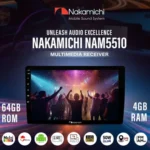 مانیتور اندروید خودرو هیوندای-اکسنت-2017-2012 ناکامیچی مدل NAM5510 اورجینال سیم کارت خور - Image 4