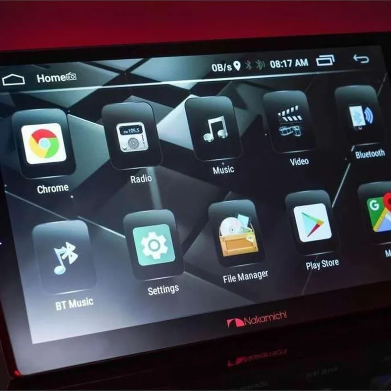 مانیتور اندروید خودرو هیوندای-اکسنت-2017-2012 ناکامیچی مدل NAM5510 اورجینال سیم کارت خور - Image 11