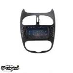 مانیتور اندروید 7 اینچی خودرو پژو 206 برند مدیاتک مدل P206IMT312