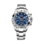 ساعت مچی رولکس دیتونا | Rolex Daytona | نقره ای صفحه آبی رپلیکا ایتالیا