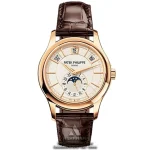ساعت مچی پتک فیلیپ تقویم دائمی | Patek Philippe Perpetual Calendar | رزگلد صفحه سفید های کپی