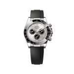 ساعت مچی رولکس دیتونا | Rolex Daytona | نقره ای-مشکی صفحه سفید رپلیکا ایتالیا