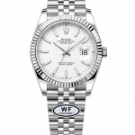 ساعت مچی رولکس دیت‌جاست | Rolex Datejust | نقره‌ای صفحه سفید کوارتز